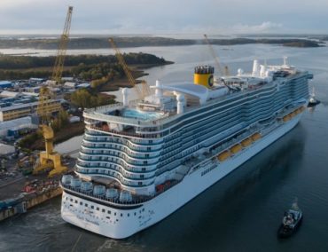 100 % der Abfälle an Bord der Costa Smeralda werden sortiert