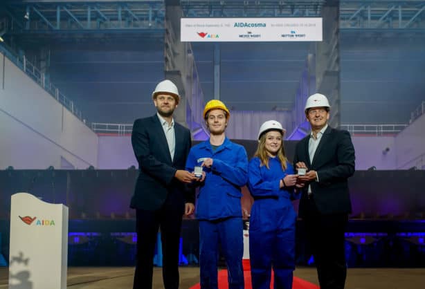 Zweites AIDA LNG-Kreuzfahrtschiff heisst AIDA Cosma