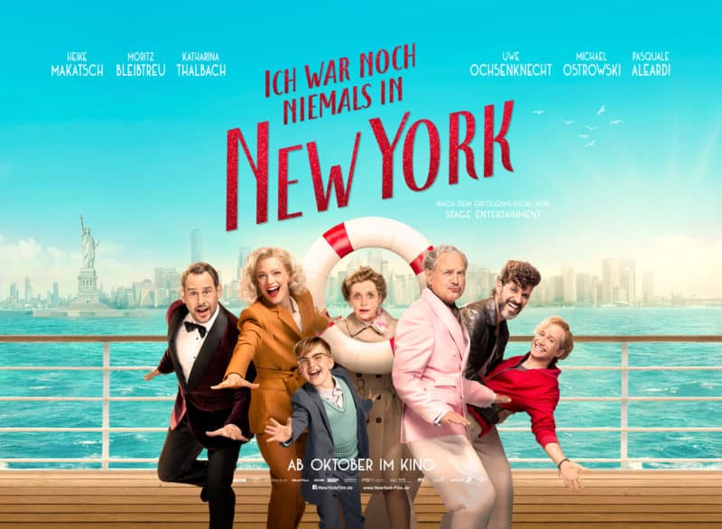 TUI Cruises ist Kooperationspartner für die Verfilmung von “Ich war noch niemals in New York”