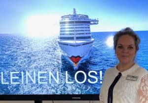 Tina Görgen, Regional Sales Manager bei AIDA Cruises Schweiz.