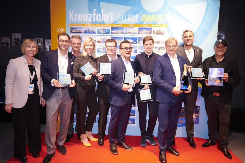 Kreuzfahrt Guide Awards für Schiffe “die durch außergewöhnliche Leistungen überzeugen”