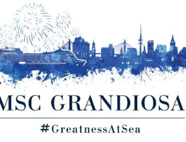 MSC Grandiosa feiert ihren Erstanlauf in Hamburg
