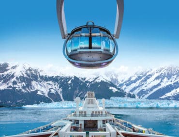 North Star bei Royal Caribbean – Hoch über dem Ozean schweben