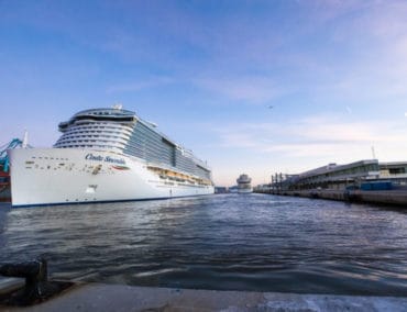 Erstanlauf der Costa Smeralda in Barcelona