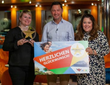 AIDA Smiling Star Reisebüro-Award für Kuoni Cruises