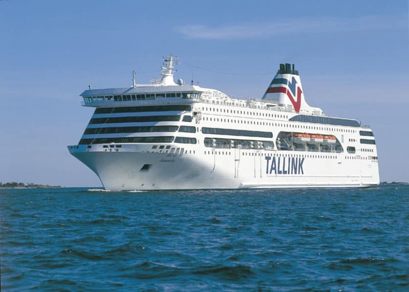 Romantika von Tallink Silja wird gewartet und später verchartert