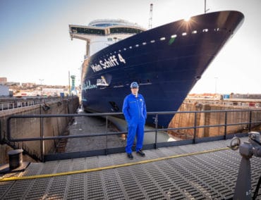Mein Schiff 4 erhält Landstrom Anschluss – alle anderen TUI Cruises Schiffe folgen