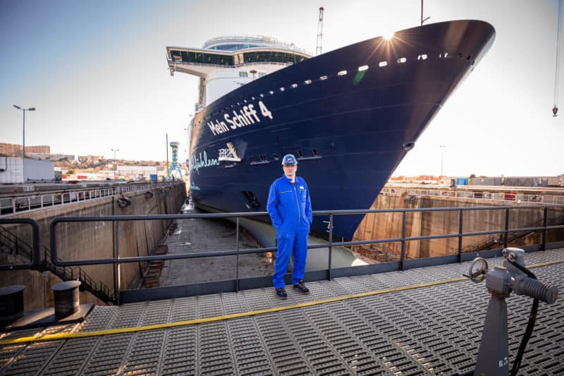 Mein Schiff 4 erhält Landstrom Anschluss – alle anderen TUI Cruises Schiffe folgen