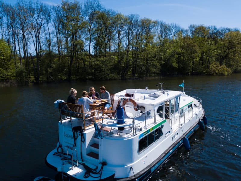 Sieben Tage in der Brandenburgischen Seenplatte fahren, sechs Tage bezahlen