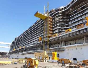 MSC Seashore bietet den höchsten Anteil an Outdoorfläche pro Gast