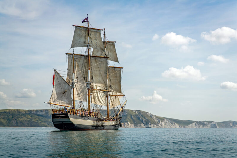 Alexander von Humboldt II ist Flaggschiff der Lütte Sail 2021