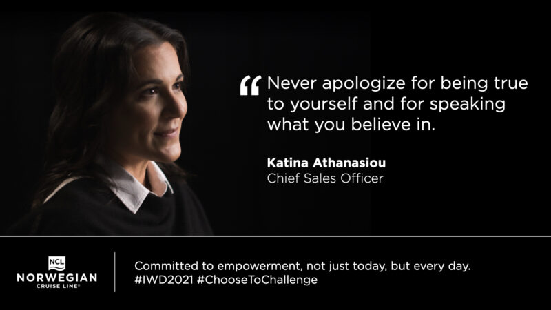 Norwegian Cruise Line feiert den Internationalen Frauentag