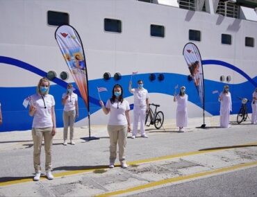 AIDA Cruises startet mit AIDA Blu ab Korfu im östlichen Mittelmeer