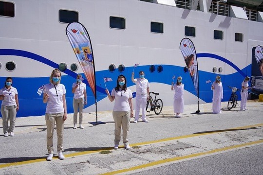 AIDA Cruises startet mit AIDA Blu ab Korfu im östlichen Mittelmeer