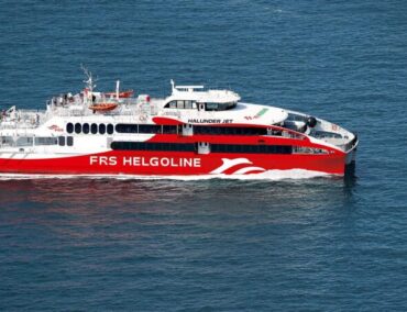 Erfolgreiche Saison des Helgoland Katamarans Halunder Jet