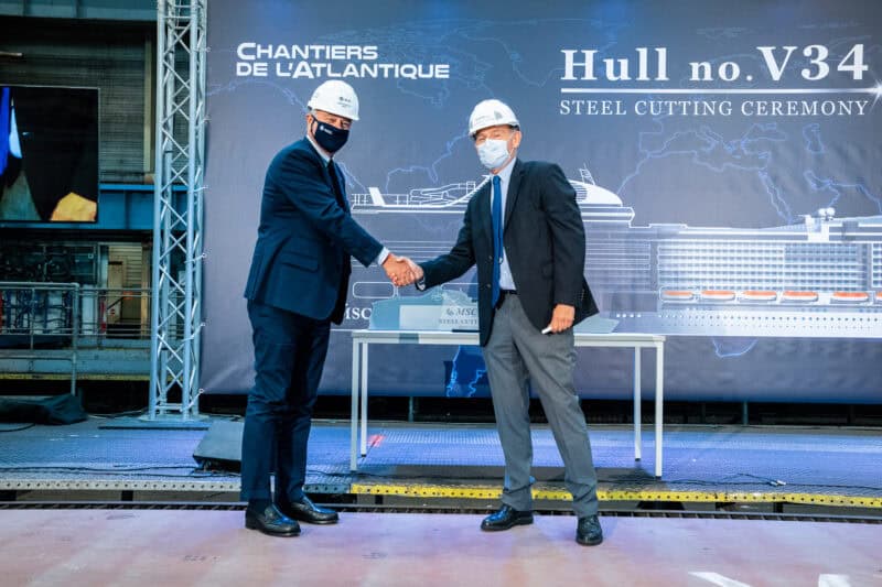 MSC benennt sein neues Schiff nach griechischer Göttin Euribia