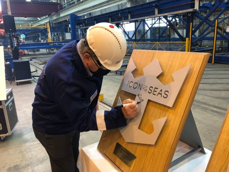 Royal Caribbean startet den Bau der revolutionären Icon of the Seas