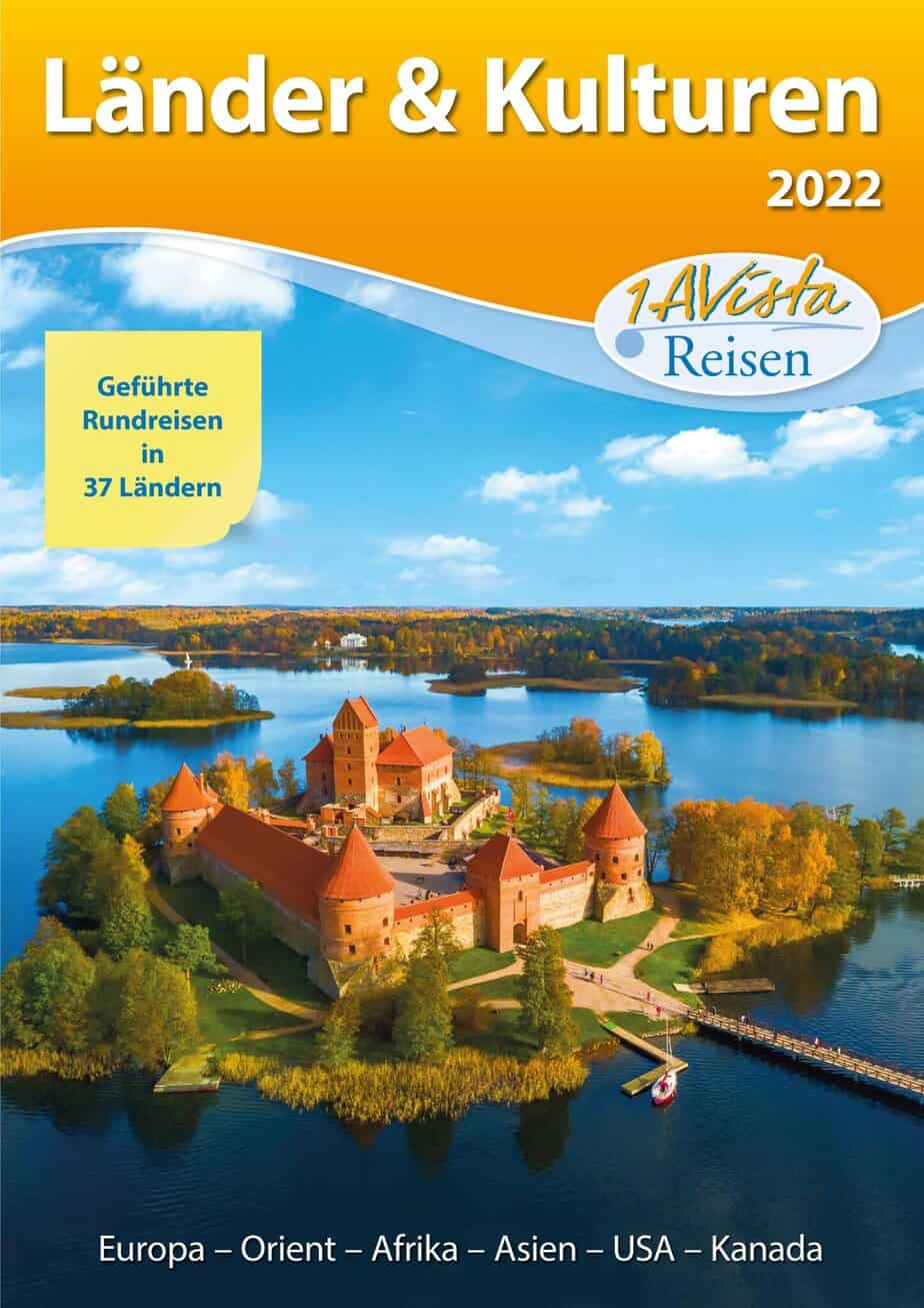 Länder & Kulturen 2022 Neuer Katalog von 1AVista Reisen Kreuzfahrt Blog