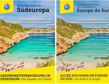 Gesund reisen in Südeuropa – der medizinische Reiseführer des TCS
