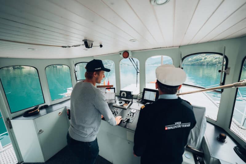 Skirennfahrer Marco Odermatt liebt den Vierwaldstättersee