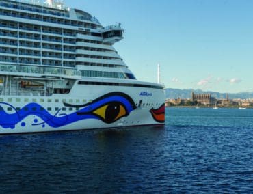 Morgen Samstag präsentiert sich die AIDA Cosma erstmals der Welt