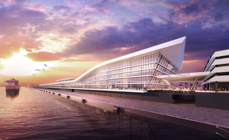 Das neue Terminal PortMiami wird bis zu 36.000 Passagiere pro Tag abfertigen können