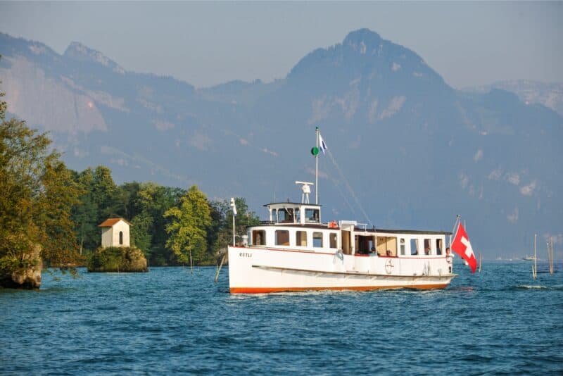 Schifffahrtsgesellschaft des Vierwaldstättersees läuft Seeburg wieder an