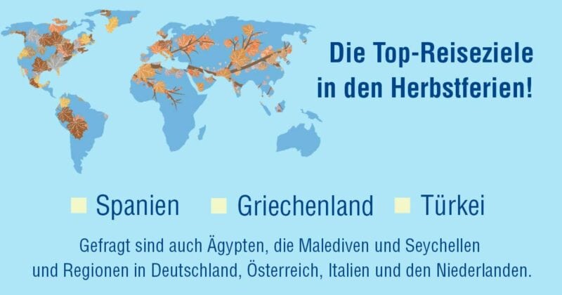 Grosse Nachfrage im Herbst für Kreuzfahrten auf dem Meer und den Flüssen