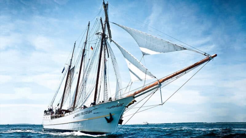 Single-Segeltörn mit dem 3-Master Mare Frisium von Hamburg nach Sylt