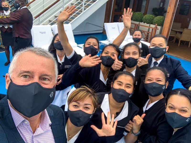 Nach 524 Tagen Pause startete Marina von Oceania Cruises wieder