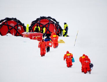 Ponant absolvierte erste internationale Rettungsübung im Eis