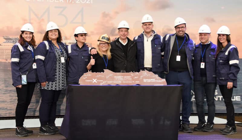 Celebrity Ascent, das vierte Schiff der Edge-Klasse soll Anfang 2023 in See stechen