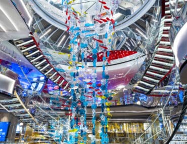 Danza del Mare – das neue Kunstobjekt an Bord der MSC Seashore