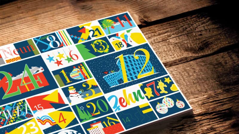 AIDA Adventskalender – Jeden Tag eine bunte Überraschung