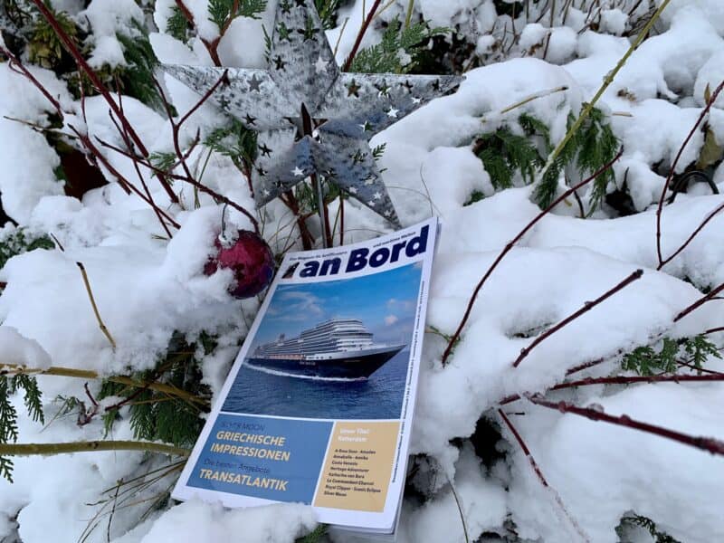 Kreuzfahrt-Magazin an Bord lädt auf Amadea, Silver Moon und Scenic Eclipse