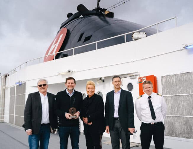Deutsche Reisejournalisten zeichnen Hurtigruten Group CEO Daniel Skjeldam mit Ehrenpreis aus