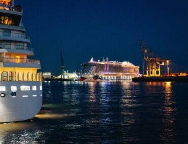 AIDAcosma bietet Premierengästen  Infinity Pool und Rundum-Panoramablick aufs Meer