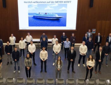Meyer Werft bildet 54 neue Fachkräfte erfolgreich aus