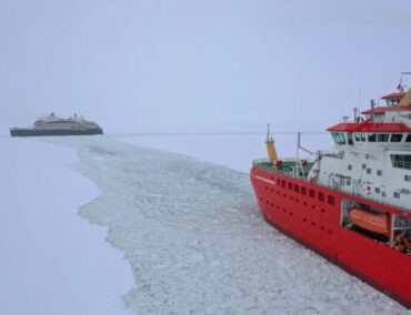 Ponant unterstützt Polarforschungsschiff RRS Sir David Attenborough