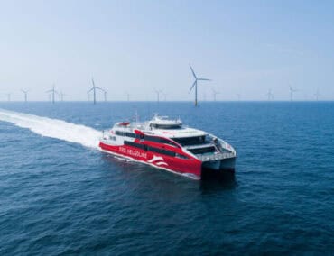 Ausflugsfahrt zum Offshore Windpark Gode Wind von Ørsted