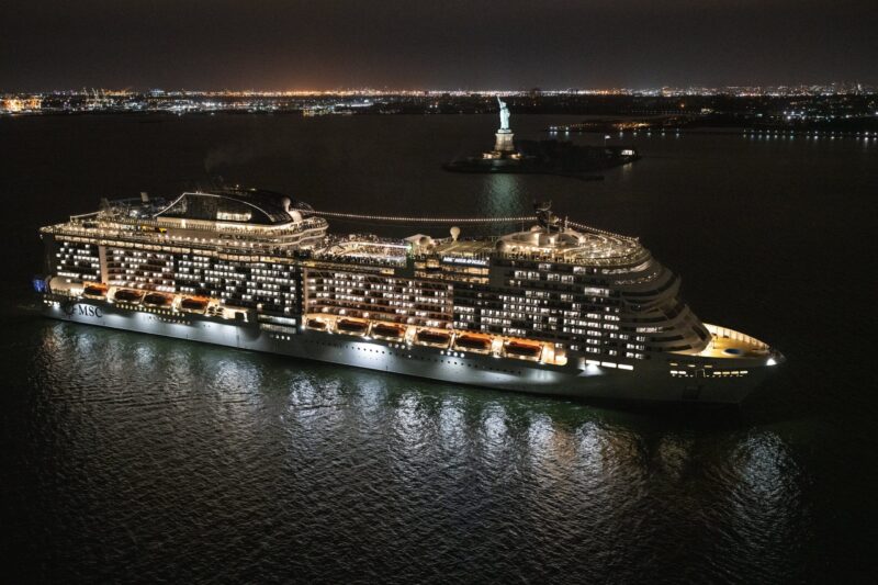 MSC Meraviglia fährt ab 2023 ganzjährig ab New York