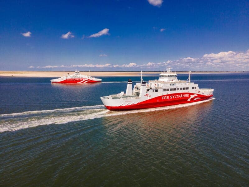 Ab sofort mit zwei Fähren und stündlichen Abfahrten nach Sylt