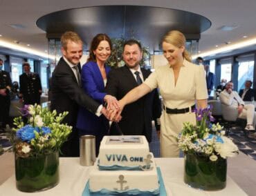 VIVA Cruises schickt mit der VIVA One den ersten Neubau auf Reisen