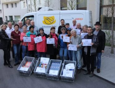 Costa spendet 800 Kilo Lebensmittel für die Schweizer Tafel