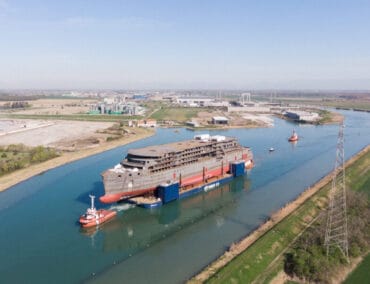 Weiterer Meilenstein in der Fertigstellung der Seabourn Pursuit