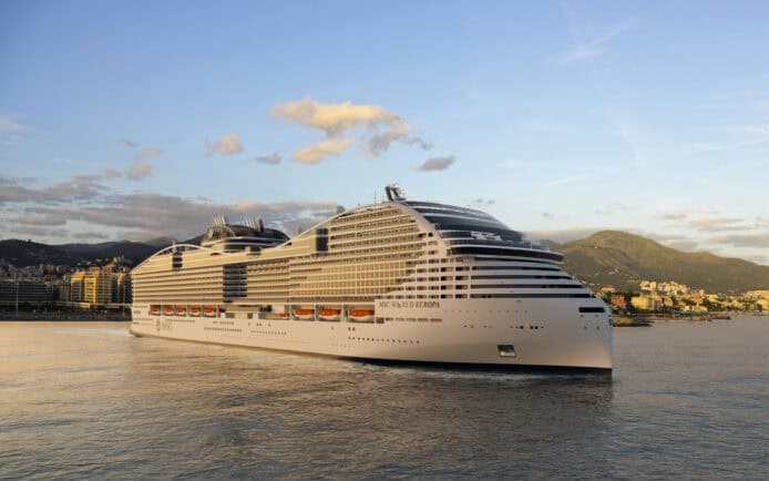 MSC World Europa wird das umweltfreundlichste und effizienteste Schiff in der MSC Flotte