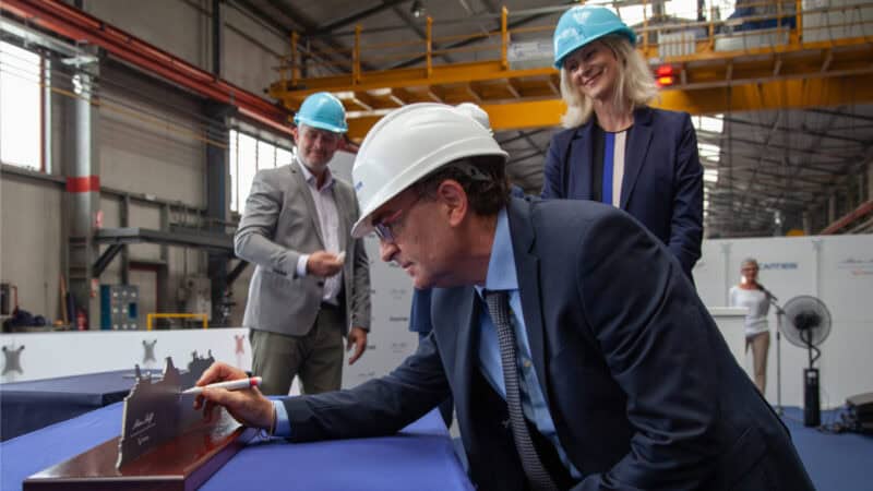 8. Schiff von TUI Cruises wird mit Gas angetrieben