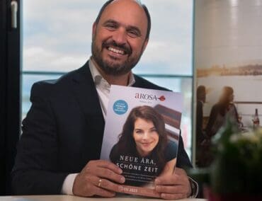 Neuer A-Rosa Katalog -„Neue Ära, schöne Zeit – Erlebnisreisen 2023“