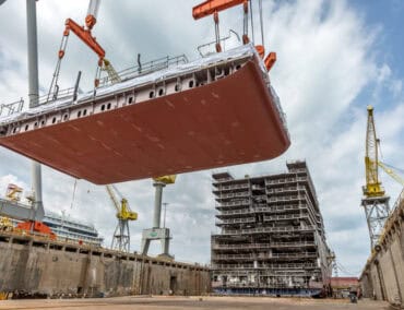 Kiellegung der luxuriösen Seven Seas Grandeur