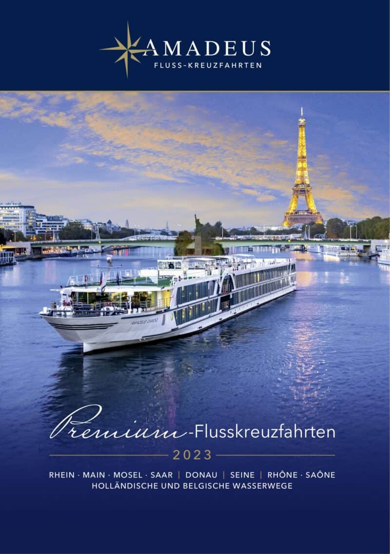 Amadeus Flusskreuzfahrten startet mit 10 Premium-Schiffen in die Saison 2023